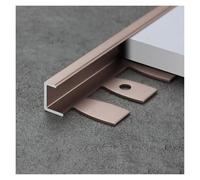 3 * 90cm Aluminum Alloy Transition Strip for Floor to Tile Seamless Edging, Durable Metal Threshold Trim for Doorways, Kitchens & Laminate Flooring(Pink,12mm)