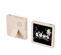 3.94" × 3.94" × 0.51" Digital Picture Frame, Personalized Tabletop & Wall Mount Screen Digital Photo Frame for Boys & Girls, Mother, Father, Grandparents, Birthday, Christmas (Pink 1pcs)