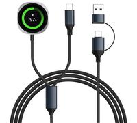 3.94FT for Samsung Watch Charger USB C 25W - Compatible with Phone and Samsung Galaxy Watch Charger, Chargers for Galaxy Watches 8/8 Classic/Ultra/7/6/5, Support Data Transfer, CarPlay & Android Auto
