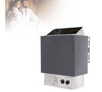 3-9KW Sauna Heater, Electric Sauna Stove, with Timing/Temperature Control, Double-Layer Design, 220V/380V for Both Home and Commercial Use, Suitable for Homes, Hotels, Saunas(380V,3KW)