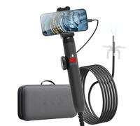 3.9mm/6.2mm/8.5mm 360° Articulating Borescope endoscope Camera with Light, Waterproof Probe, Endoscope(J103-OTG-3.9MM)