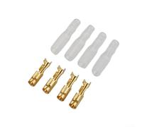 3 9mm Electric Connector Set 200pcs Brass Terminals for Motorcycle, Car, and Boat Repairs with Insulation for Enhanced Safety