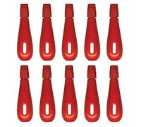 3 Ace Crafts 10 Lino Cutter Handle (Red) Plastic Handle with Adjustable Chuck to Grip Cutter Blades Securely, Useful for Arts and Crafts Work and DIY Activities (10)