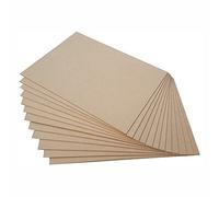 3 Ace Crafts 10 Wooden Modelling Boards Ideal for Unfinished Wood and Craft Projects, Ply Board, Laser Cutting, Card Board Sheets for Painting, Modelling, Size - 30cm x 20cm and 3cm Thick