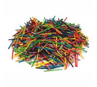 3 Ace Crafts 2000 Bulk Pack of Coloured Wooden Matchsticks Headless for Craft Modelling, Wooden Matches for Model Making, Sculpture, Match Splints, School Craft Activity, Wooden Craft Sticks, Projects
