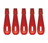 3 Ace Crafts 5 Lino Cutter Handle (Red) Plastic Handle with Adjustable Chuck to Grip Cutter Blades Securely, Useful for Arts and Crafts Work and DIY Activities (5)