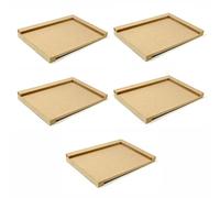 3 Ace Crafts 5 Wooden Bench Hook, Construction Sturdy MDF for Crafting and Artwork, Useful for Artwork and DIY Activities, Ideal for Artists, Size - Length 30cm x Width 20cm