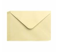 3 Ace Crafts 5 x 7 Ivory/Cream (20) Self Seal Plain Mailing Envelopes 100gsm for Birthday Greeting, Wedding Invitation, Everyday Mailing Office Envelopes, Christmas, Blank Thick Envelopes for Printing
