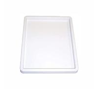 3 Ace Crafts Extra Large Inking Tray Rectangular Single Plastic Paint Palette for Kids and Adult Painting Holder Paint Mixing Palette for Watercolour Oil Painting Art Work Pads of Robust Material