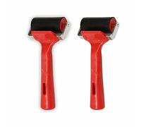 3 Ace Crafts Pack of 2-2.5"(65mm) Lino Brayer Roller Craft Tool, Block Printing, Painting & Ink Roller, Screen Print Making, Stamping, Scrapbook, Hard Rubber - Diameter Appx 30mm Handle Length 135mm
