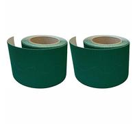 3 Ace Crafts (Pack of 2) Corrugated Display Borders Roll (Emerald Green) Size 57mm x 15m - School Classroom Decoration, Bulletin Boards & Crown Making Craft, Scalloped Edge Border Roll Fade Resistant