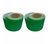 3 Ace Crafts (Pack of 2) Corrugated Display Borders Roll (Leaf Green) Size 57mm x 15m - School Classroom Decoration, Bulletin Boards & Crown Making Crafts, Scalloped Edge Border Rolls Fade Resistant