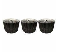 3 Ace Crafts (Pack of 3) Corrugated Display Borders Roll (Black) size 57mm x 15m for School Classroom Decoration, Bulletin Boards and Crown Making, Scalloped Edge Border Roll Fade Resistant
