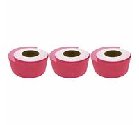 3 Ace Crafts (Pack of 3) Straight Edge Poster Paper Border Roll- (48mm x 50 Meters) - (Candy Pink) School/Office, Classroom Decoration, Fade Resistant Paper, Black Board Border Display Rolls