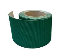 3 Ace Crafts Size 57mm x 15m (Emerald Green) Corrugated Display Borders Roll for School Classroom Decorations, Bulletin Boards and Crown Making Crafts, Scalloped Edge Border Rolls Fade Resistant
