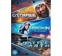 3 ACTION FILM COLLECTION / 1. BATTLE EARTH / 2. HIROKIN - THE LAST SAMURAI / 3. OZOMBIE - THE AXIS OF EVIL DEAD