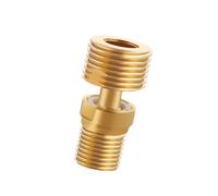 3. Adjustable Telescopic Shower Arm Adapter 360 Angled Base Curved Feet Brass Design for Bath & Kitchen Adjustable Bents Base Extended Showerhead Corner Joint