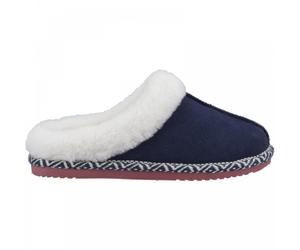 (3 (Adults')) Amara | Navy | Women's Memory Foam Slippers