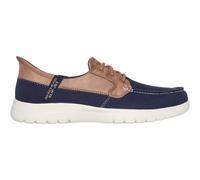 (3 (Adults')) On-the-GO Flex - Palmilla | Navy | Womens Slip Ins Deck Shoes