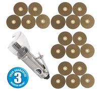 3" Air Cut Off Tool Grinder Cutter Tools + 20 Cutting Discs 3yr Warranty