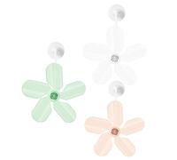 3 Air Vent Deflector Set, Wind Deflector Air Conditioner, Adjustable Air Vent Baffle, Air Vent Deflector Kit, Room Air Deflector with Anti-Direct Blowing Design for Home Use