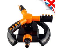 SPRINKLER 3 ARM Multi-Position Rotating LAWN ✪ Irrigation System 360 Degree