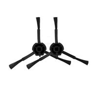 3-Arm Nylon Side Brush,Compatible for Xiaomi,Robot Vacuum-Mop ，Compatible for Mijia， 1C 2C 1T STYTJ01ZHM ，Compatible for Dreame，F9 D9 Side Brush(2BK)