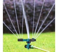 3 Arm Water Sprinkler 360 Rotating Adjustable Lawn Garden Watering