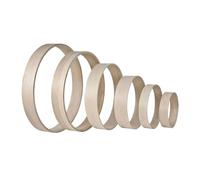 3" ASH Wood Shamanic Drum Hoops - Traditional Frames for Sacred Sound | handcrafted drum circle (14 inches)