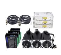 3 Axis 12Nm 34 Closed Loop Stepper Motor Servo Driver Kit 34 Stepper Motor With 1.7m Extension Cables 1Pcs