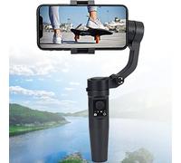 3-Axis Gimbal Stabilizer, Intelligent Anti-shake Portable Phone Gimbal, Face Tracking, Bearing 240g, Zoom, Time-lapse Photography and Light Track Shooting