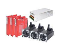 3 Axis Nema 23 Closed Loop Stepper Motor 3Nm with Encoder and Servo Driver CL57Y & 500W 48V Power Supply CNC Kit