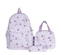 3 Bags Set,School Bags for Girls Lightweight Laptop Backpack 20l