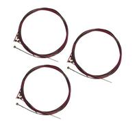3 Bags Steel String Set for Guitar and Bass Musical Instruments | Smooth Stable Tuning, Gentle on Hands, for Guitar Beginner, Universal Folk Use