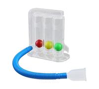 3-Ball Deep Breathing Exerciser Capacity Training Device Incentive Spirometer Spirometry Breath Exercises and Measurements deep Breathing Exerciser