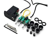 3 Band Acoustic Classical Guitar Equalizer Guitarra EQ Preamp Concise Bass Tone Volume Adjustable 6.35 Audio Head Output Violao Pickup for Taylor