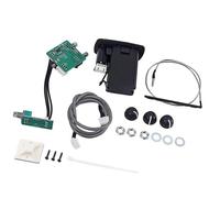 3-Band EQ Active Silver Piezo Pickup Preamp System For Acoustic Guitar Pickups