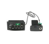 3-Band EQ Equalizer System Acoustic Guitar Preamp EQ Equalizer Piezo Pickup LCD Tuner Amplifier