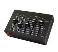 3 Bands Car Equalizer, Stereo Preamp Eq Equalizer, with Left and Right Channel Balance Adjustment, Volume Control, Sound Channel Equalizer, for Home/Car, Speakers, Amplifier