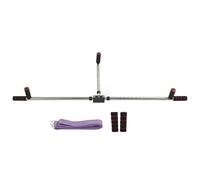 3 Bar Leg Stretcher, Adjustable Leg Split Stretching Training Machine, 9 Hole Stainless Steel Leg Stretch Trainer with Foam Pads for Ballet Dance Home Gym Exercise