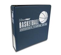 3" Basketball Trading Card Album, Blue