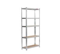 3 Bays|180x90x30cm |Galvanised |Boltless Garage Shelving Unit |1000kg