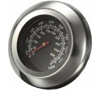 3" BBQ Gauge Thermometer Charcoal Grill Smoker Temperature Barbecue Fahrenheit and Heat Indicator Stainless Steel Temp Gauge