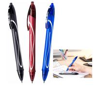 BIC Gel-ocity Gel Ink Rollerball Pens – Quick Dry, Medium, Refillable – Blue Pack of 12