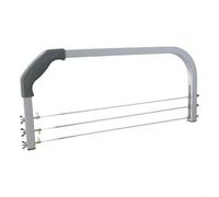 3 Blade Cake Slicer with Adjustable Cutting Height 10-110mm, Measured Guide for Multi-Layer Cakes, Comfort Grip Aluminium Cake Leveling and Decorating Tool