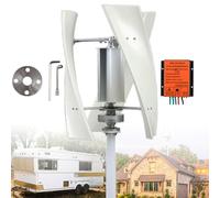3 Blades Wind Turbine Kit - 3m/S Startup Speed, 2/5/9kw Windmill Generator(- 40°c~+80°c), Mppt Charge Controller, for Homes, Rvs, Boats,48v-2000w