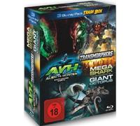 3 Blu-ray Trash Box : Transmorphers - Alien Vs Hunter - Mega Shark Vs Giant Octopus [3 DVDs]