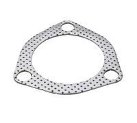 3 Bolt Exhaust Gasket Flange 2.5 Inch Compatible With Car Temperature Systems
