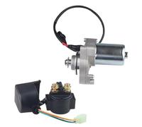 3 Bolt Starter And Relay Compatible With Taotao ATVs Bikes Go Karts Pit Bike Dune Buggy Sandrail Quad 4 Wheelers SSR Roketa Coolster Jonway(Tape plug wire)