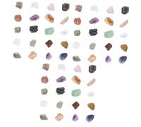 3 Boxes Crystal Chakra Stones Kit Colorful Natural Crystals for Yoga Meditation Home Decor Promote Positive Sacred Spaces